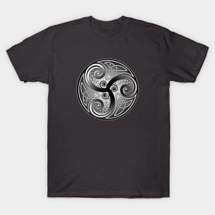 April Triskelion Gray T-Shirt